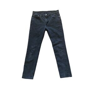 Levi's 511 Slim Fit Jeans Mens 32x30 Washed Black Denim 04511-4404